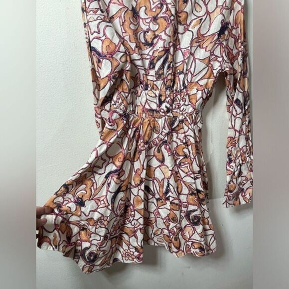 A.L.C. Salina Linen Mini Dress, size 4 - Picture 3 of 9